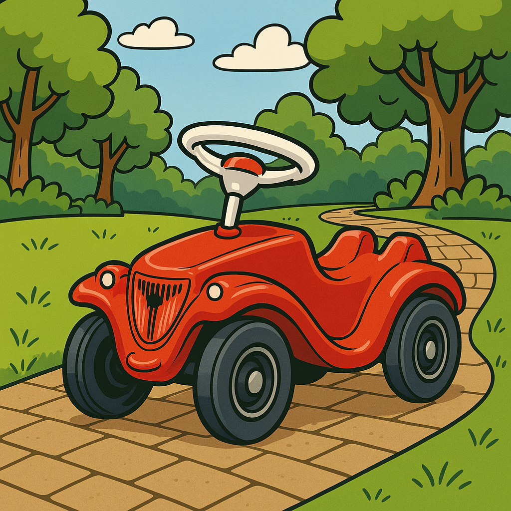 Bobbycar-Parcours